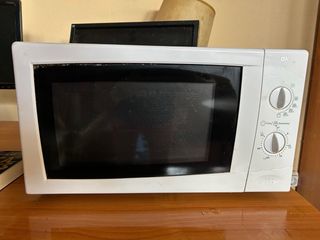 Microondas OK. Blanco