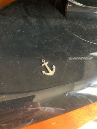 Colgante Ancla Plata