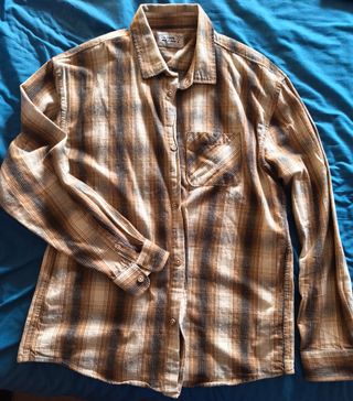 Camicia uomo ALCOTT quadri marrone L