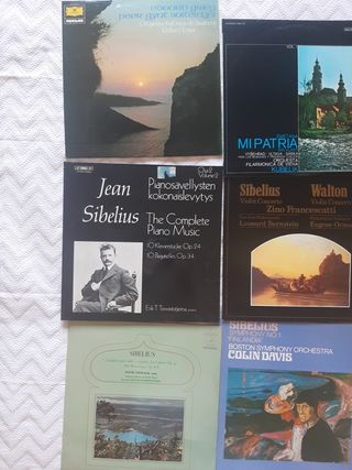 Vinilos. Sibelius, Smetana, Walton.4 - 7 / vinilo