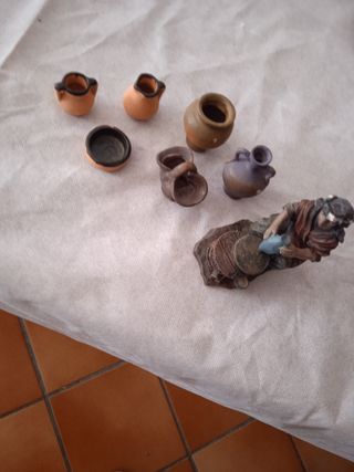 Figura de belén artesanal