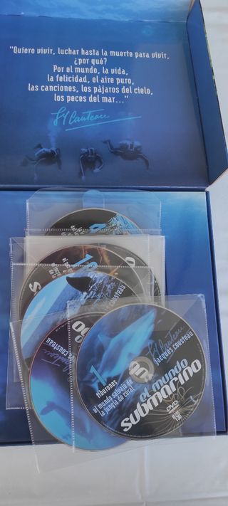 DVD El Mundo Submarino - Jacques Cousteau