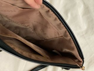 Bolso Geométrico Mujer Rosa nude y negro