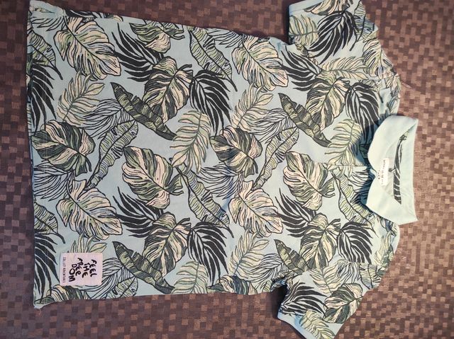 Lote 4 polos verano niño T. 13-14