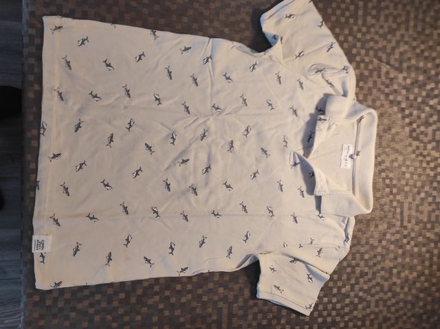 Lote 4 polos verano niño T. 13-14