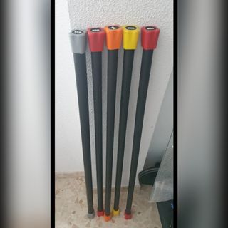 Barras de pesas de 2kg. Completamente nuevas.