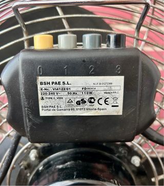 Ventilador Ufesa Turbo Fresh