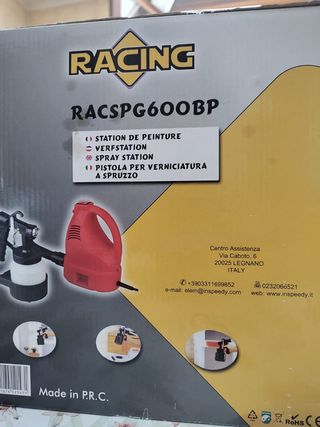 Stazione Verniciatura a Spruzzo Racing RACSPG600BP