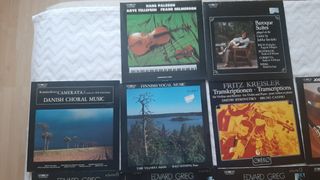 Vinilos. Grieg, piano - Sello Bis