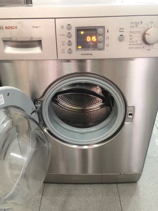 Lavadora Bosch Inox 7kg