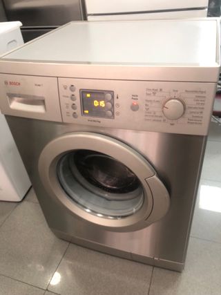 Lavadora Bosch Inox 7kg