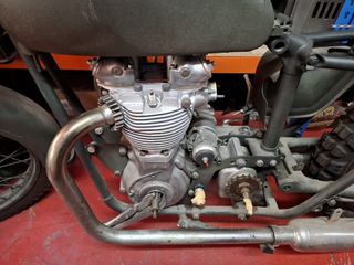 Triumph 650 Pre Unit Steve McQueen