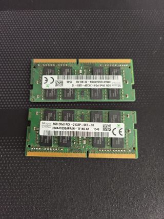 SK hynix 2 por 8GB DDR4 PC4-2133P Módulo de RAM
