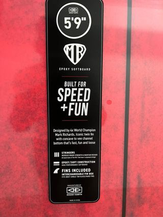 Tabla de surf Ocean&Earth Flame 5'9