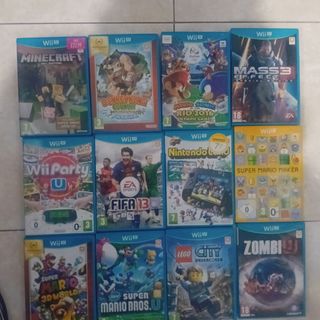 Juegos Wii U: Minecraft, FIFA 13, Zombies U