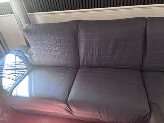 Chaiselongue tela gris.