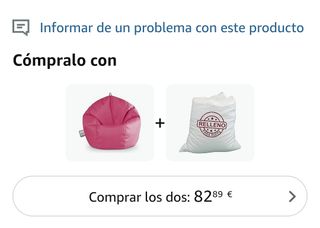 Puff Polipiel Fucsia grande.





