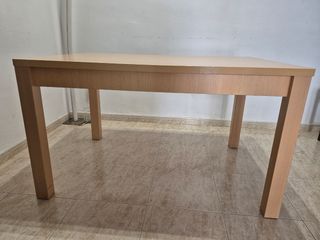 Mesa de comedor extensible madera