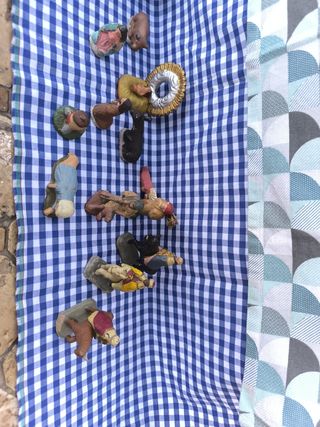 Belén antiguo terracota