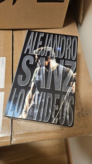 Cinta VHS Alejandro Sanz - Los Videos