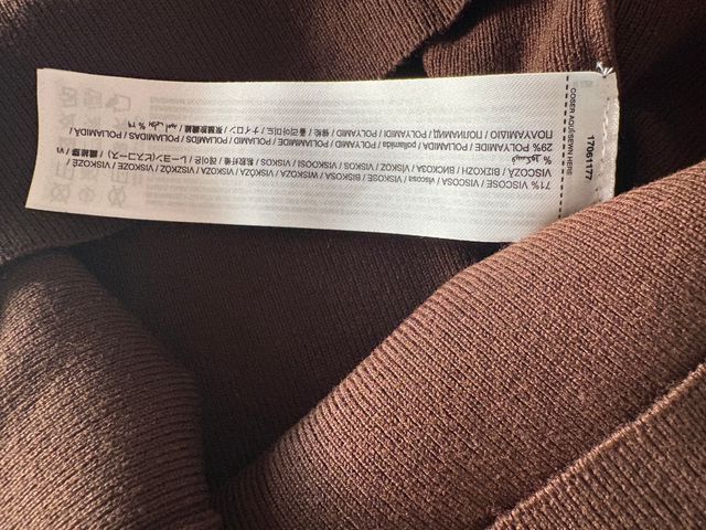 Mango Top Punto Fino Entallado Talla S