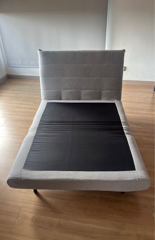 Sofá Cama 1 Plaza Gris