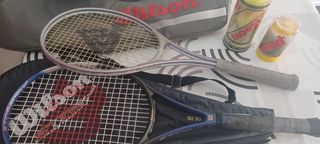 Raquetas de Tenis Wilson y Pelotas