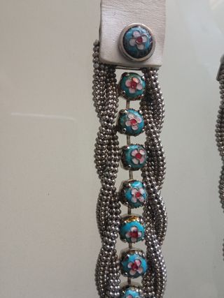 Cinturón Cloisonné Mujer