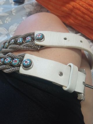 Cinturón Cloisonné Mujer