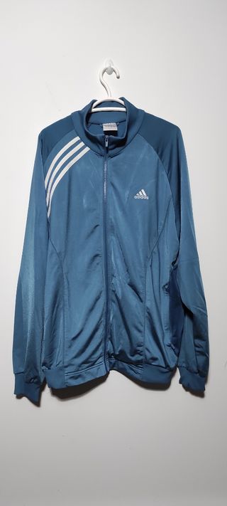 Sudadera Adidas con cremallera vintage de los 2000