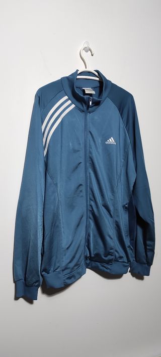 Sudadera Adidas con cremallera vintage de los 2000