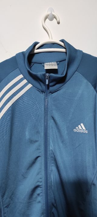 Sudadera Adidas con cremallera vintage de los 2000