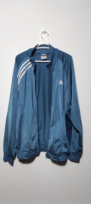 Sudadera Adidas con cremallera vintage de los 2000