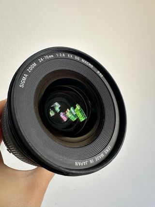 Sigma 24-70mm f/2.8 EX DG Objetivo EF