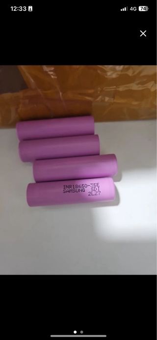 10 Pilas Samsung INR18650-35E
