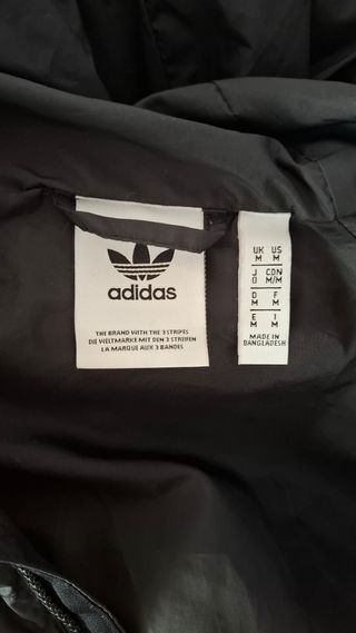 Cazadora Adidas Helionic Hooded Negra