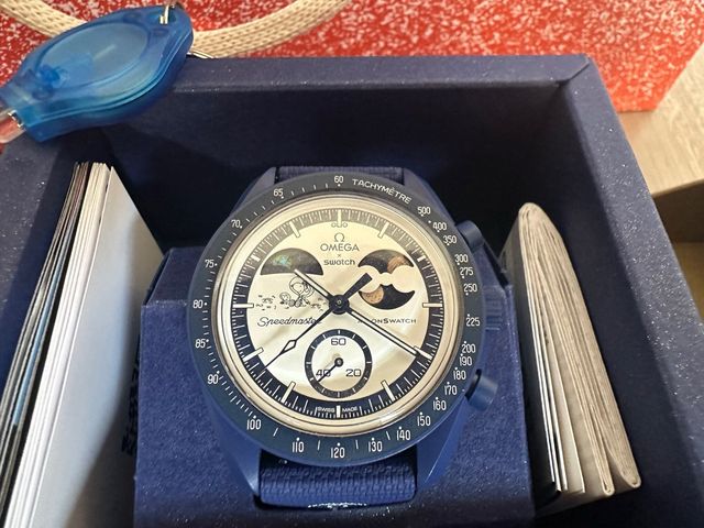 Omega x Swatch Mission to Moonshine Gold