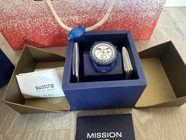 Omega x Swatch Mission to Moonshine Gold