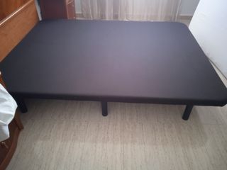 Base tapizada negra