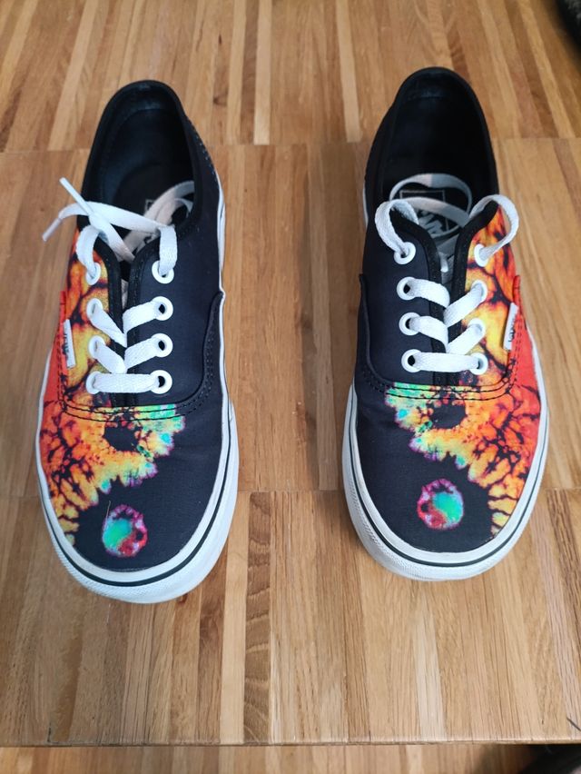 Vans Multicolor Tie-Dye Plataforma