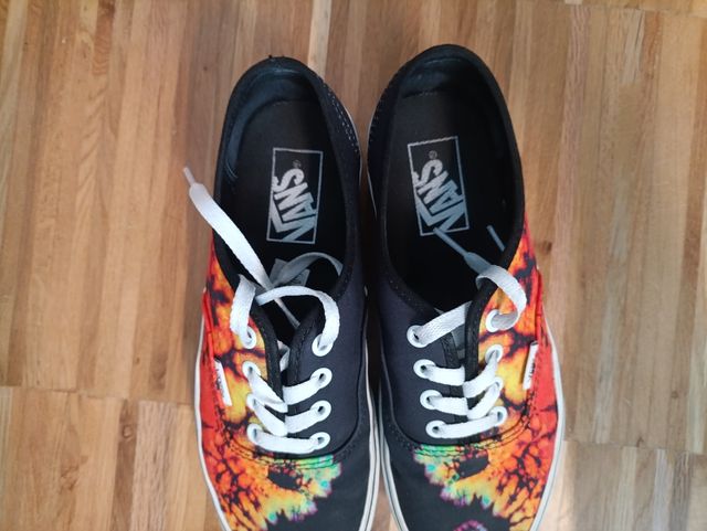 Vans Multicolor Tie-Dye Plataforma