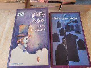 Lote libros Charles Dickens.