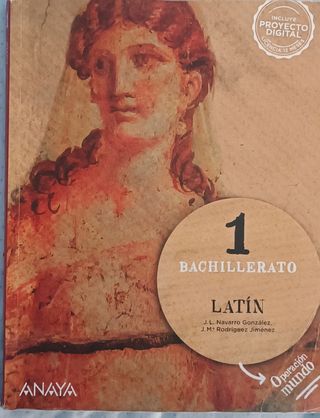 Libros Bachillerato Latín e Inglés