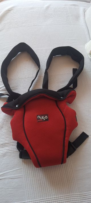 Mochila Portabebés Nurse Roja