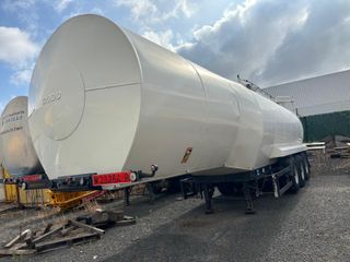 Cisterna de aluminio monocuba para transporte Cobo
