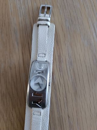 Reloj DKNY y Custo con correa en color Blanco