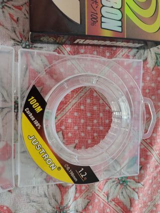 Filo Justron Fluorocarbon 100% 0,177.