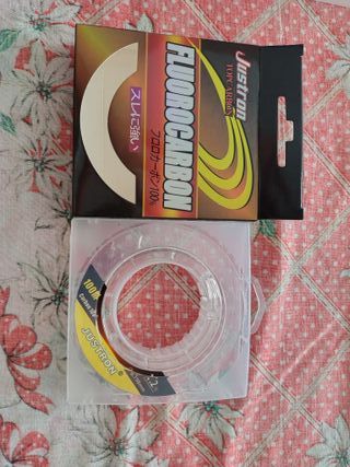 Filo Justron Fluorocarbon 100% 0,177.