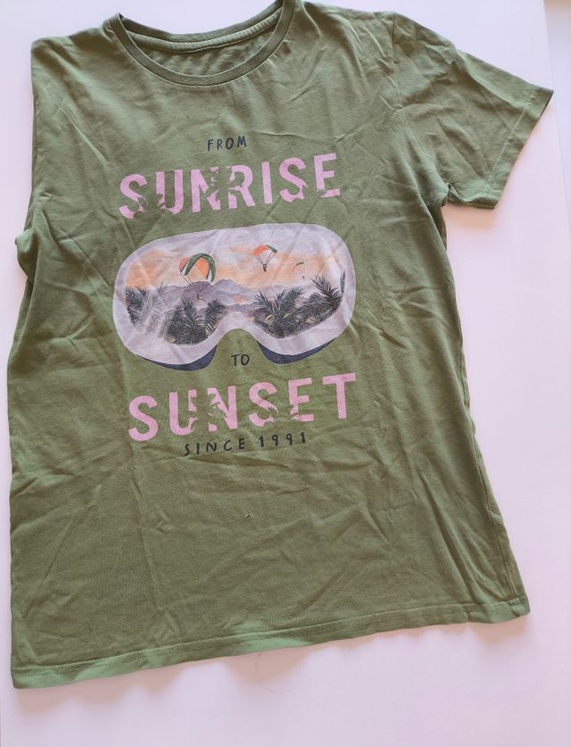 4 Camisetas Manga Corta Adolescente