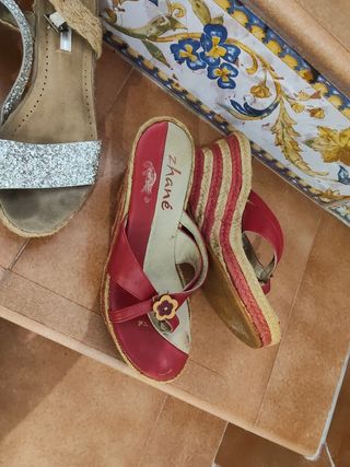 Lote de 5 pares de sandalias